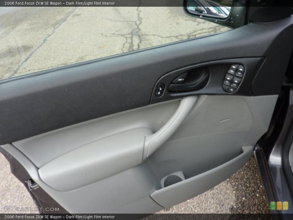 Dark Flint/Light Flint Interior Door Panel for the 2006 Ford Focus ZXW SE Wagon #49505016