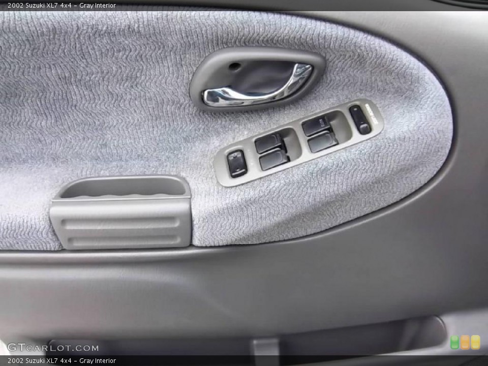 Gray Interior Controls for the 2002 Suzuki XL7 4x4 #49507302