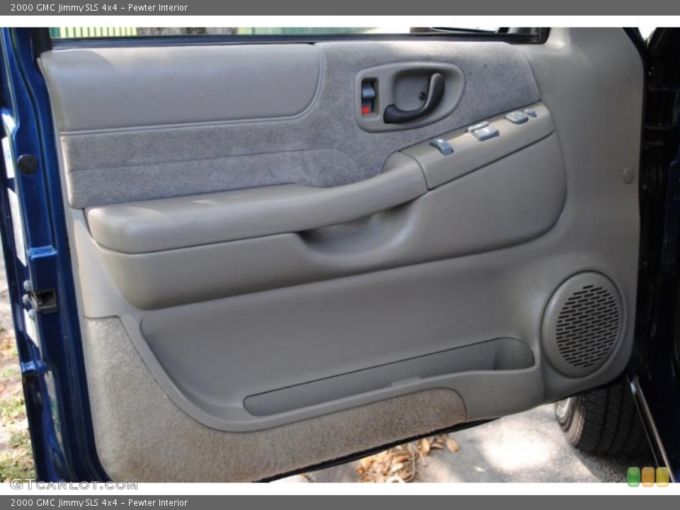 Pewter Interior Door Panel for the 2000 GMC Jimmy SLS 4x4 #49508880