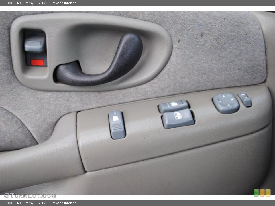 Pewter Interior Controls for the 2000 GMC Jimmy SLS 4x4 #49509168