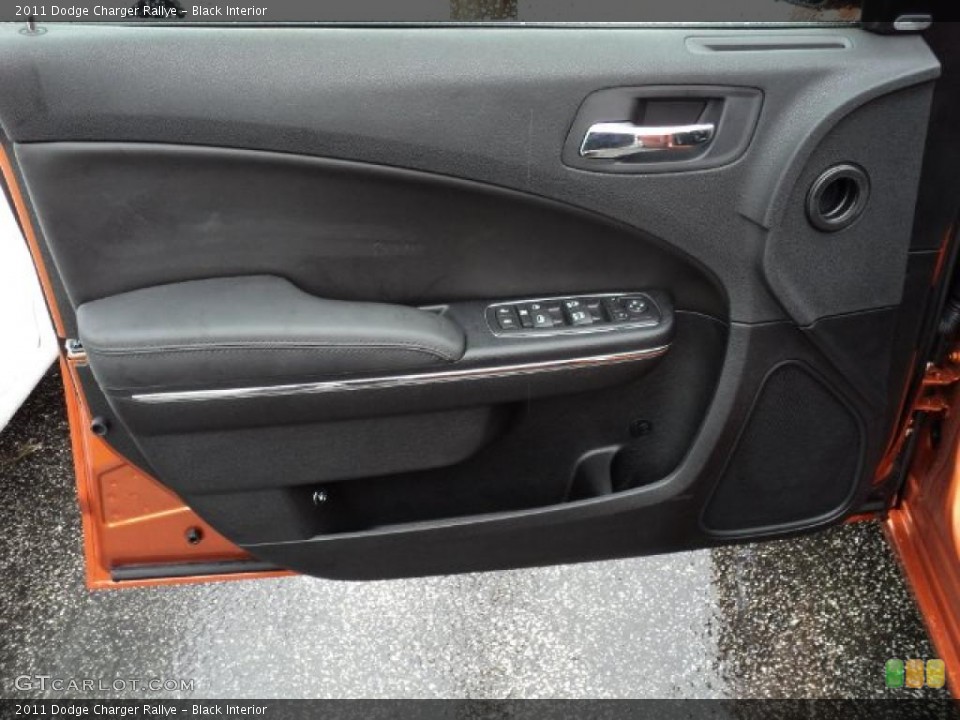 Black Interior Door Panel for the 2011 Dodge Charger Rallye #49512132