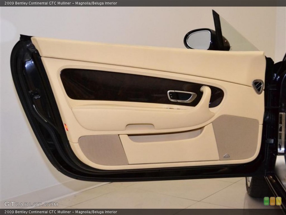 Magnolia/Beluga Interior Door Panel for the 2009 Bentley Continental GTC Mulliner #49515713