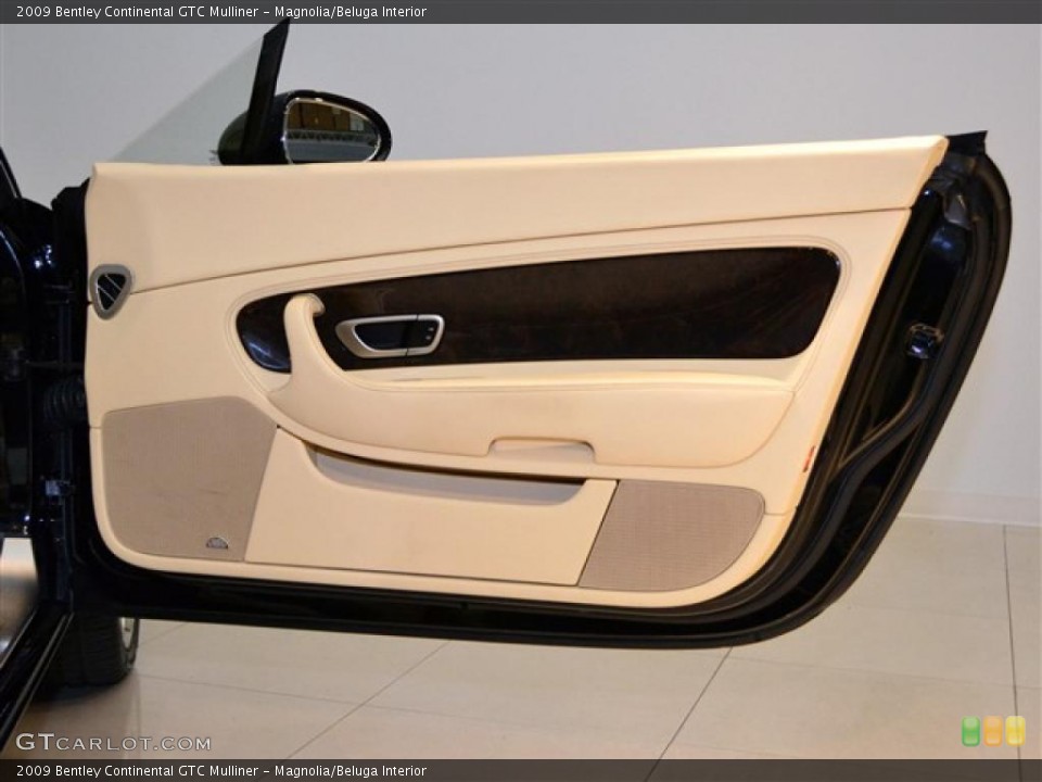 Magnolia/Beluga Interior Door Panel for the 2009 Bentley Continental GTC Mulliner #49515728