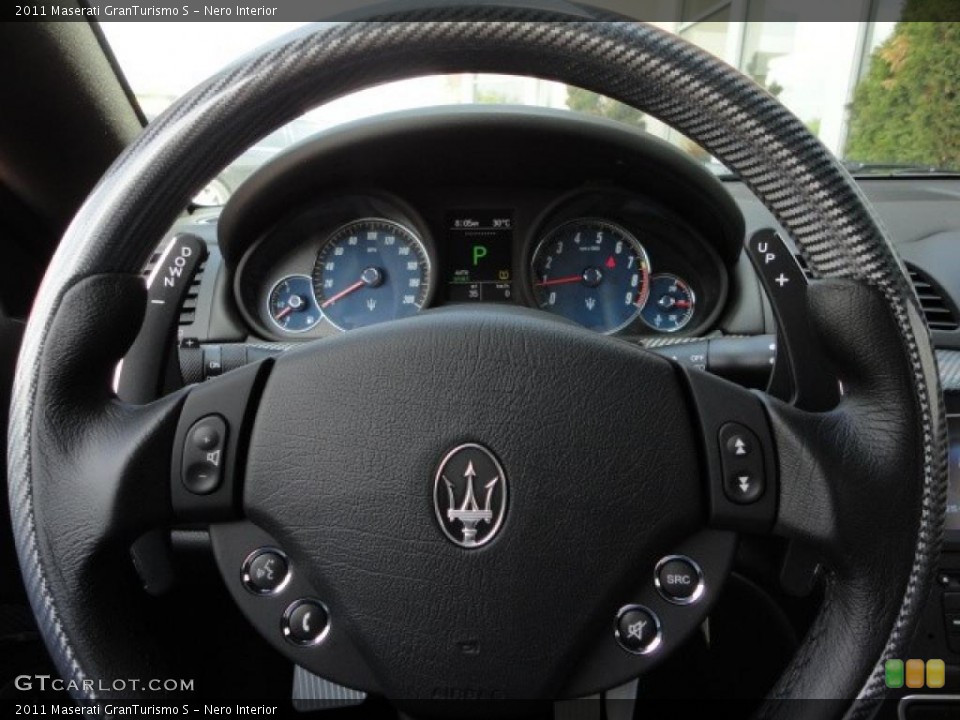 Nero Interior Steering Wheel for the 2011 Maserati GranTurismo S #49516136