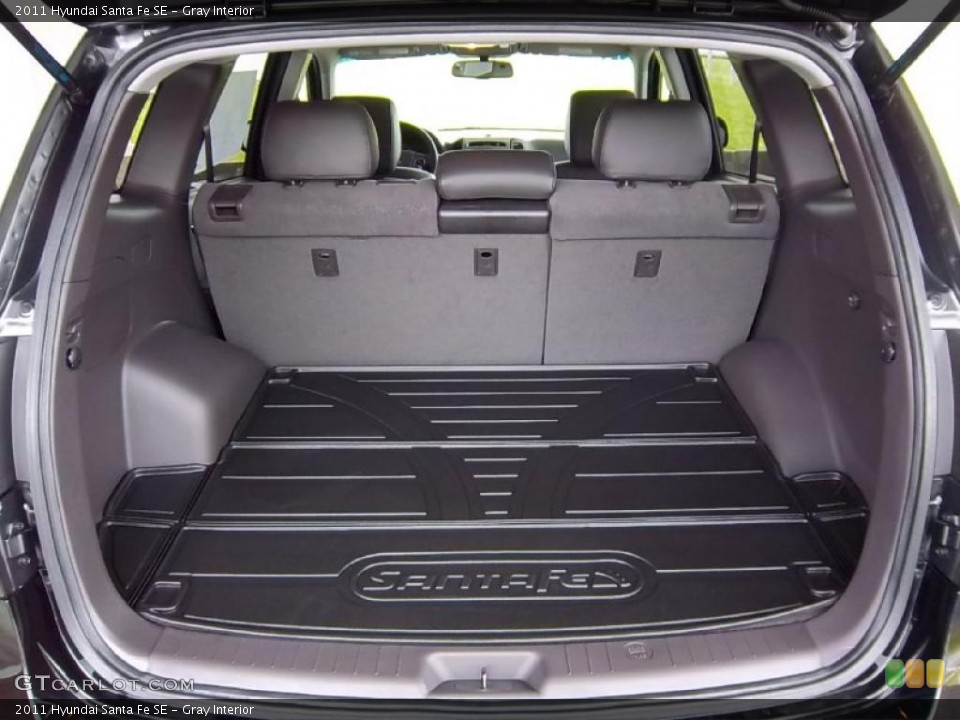 Gray Interior Trunk for the 2011 Hyundai Santa Fe SE #49516688