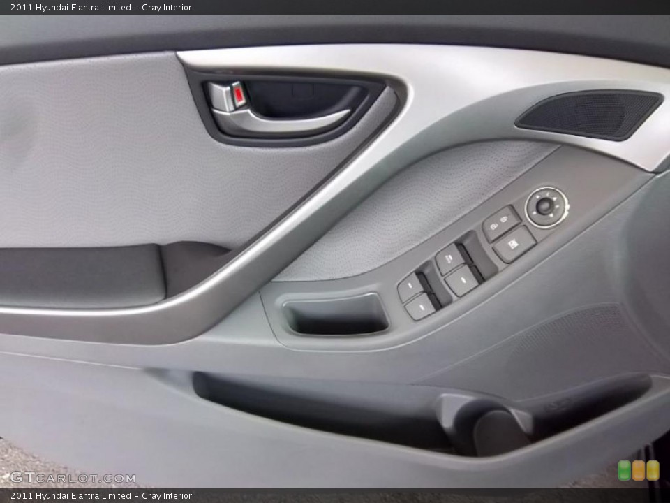 Gray Interior Door Panel for the 2011 Hyundai Elantra Limited #49517522