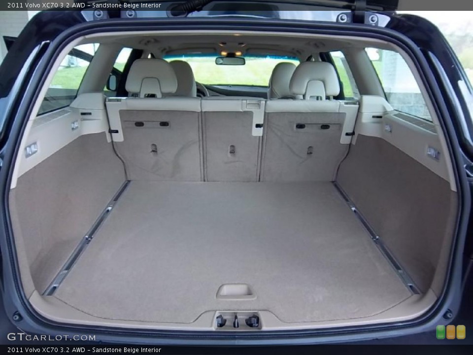 Sandstone Beige Interior Trunk for the 2011 Volvo XC70 3.2 AWD #49517867