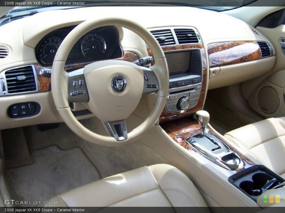 Caramel Interior Photo for the 2008 Jaguar XK XK8 Coupe #49519253
