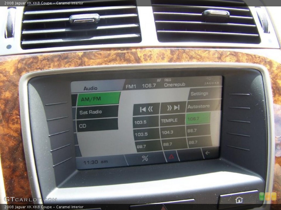 Caramel Interior Controls for the 2008 Jaguar XK XK8 Coupe #49519346