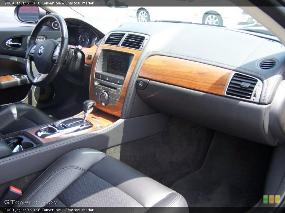 Charcoal Interior Dashboard for the 2009 Jaguar XK XK8 Convertible #49519679