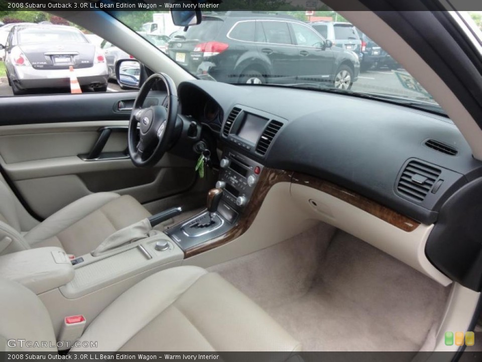 Warm Ivory Interior Photo for the 2008 Subaru Outback 3.0R L.L.Bean Edition Wagon #49524005