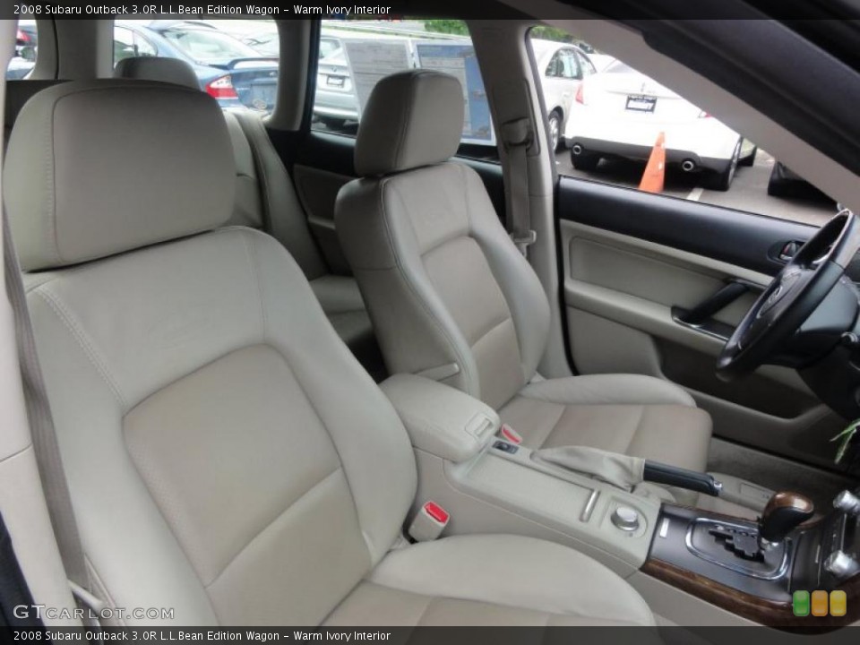 Warm Ivory Interior Photo for the 2008 Subaru Outback 3.0R L.L.Bean Edition Wagon #49524035