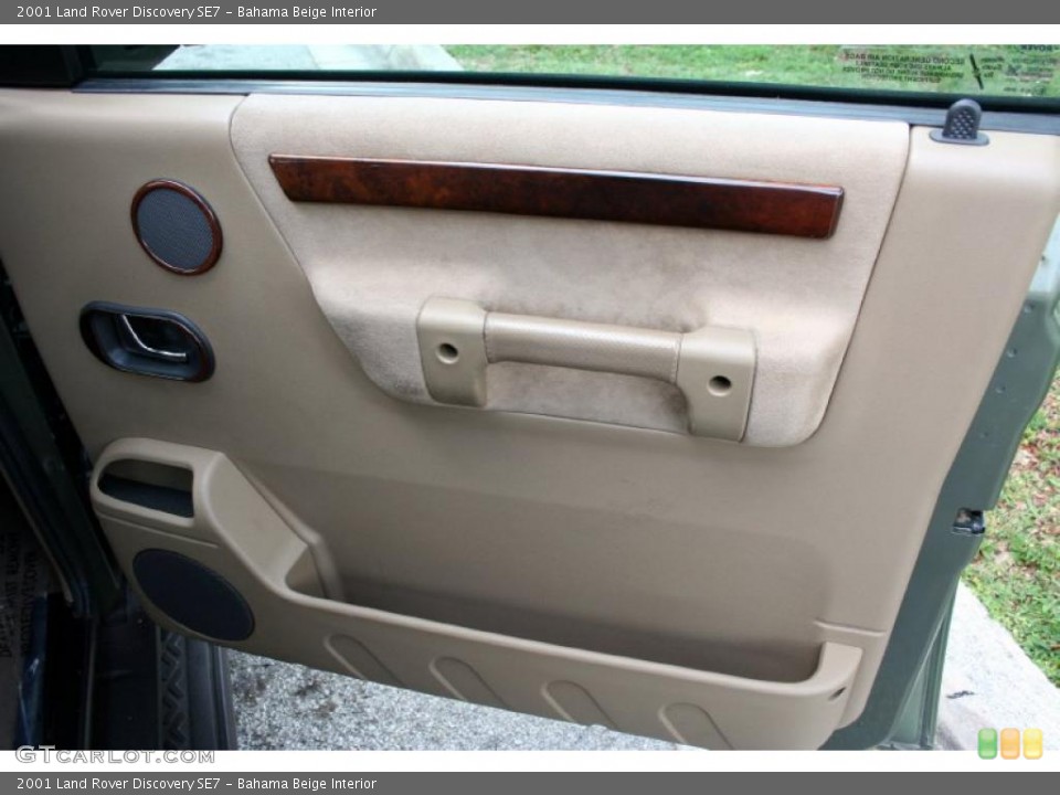 Bahama Beige Interior Door Panel for the 2001 Land Rover Discovery SE7 #49524260