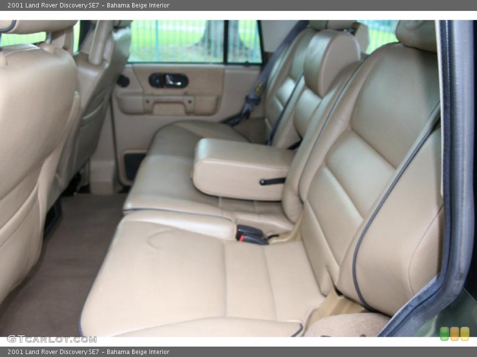Bahama Beige Interior Photo for the 2001 Land Rover Discovery SE7 #49524446