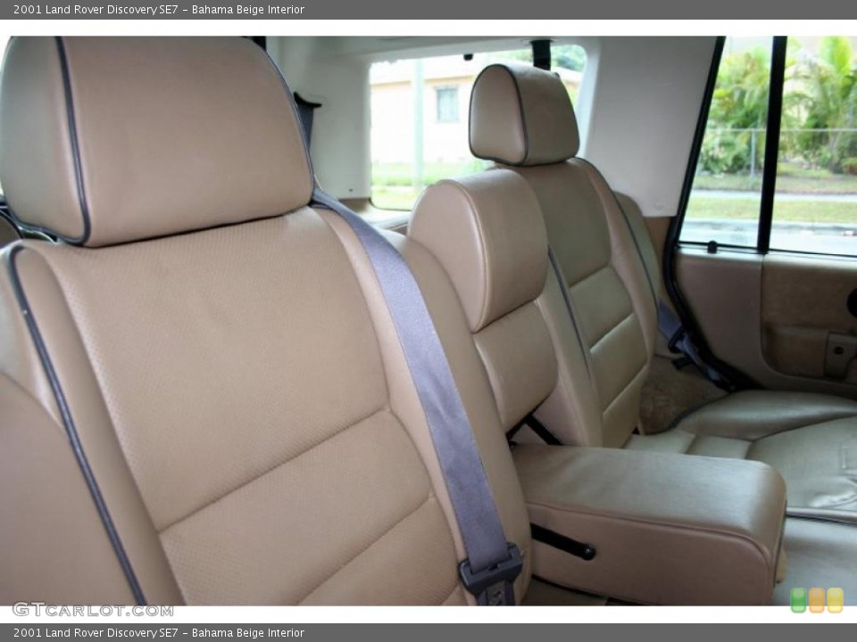 Bahama Beige Interior Photo for the 2001 Land Rover Discovery SE7 #49524491
