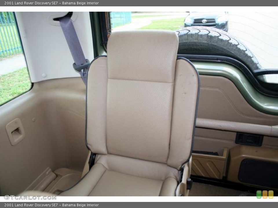 Bahama Beige Interior Photo for the 2001 Land Rover Discovery SE7 #49524503