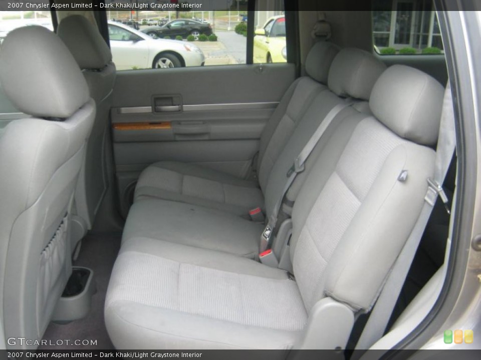 Dark Khaki/Light Graystone Interior Photo for the 2007 Chrysler Aspen Limited #49525856