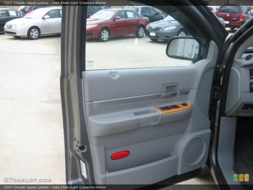 Dark Khaki/Light Graystone Interior Door Panel for the 2007 Chrysler Aspen Limited #49525889