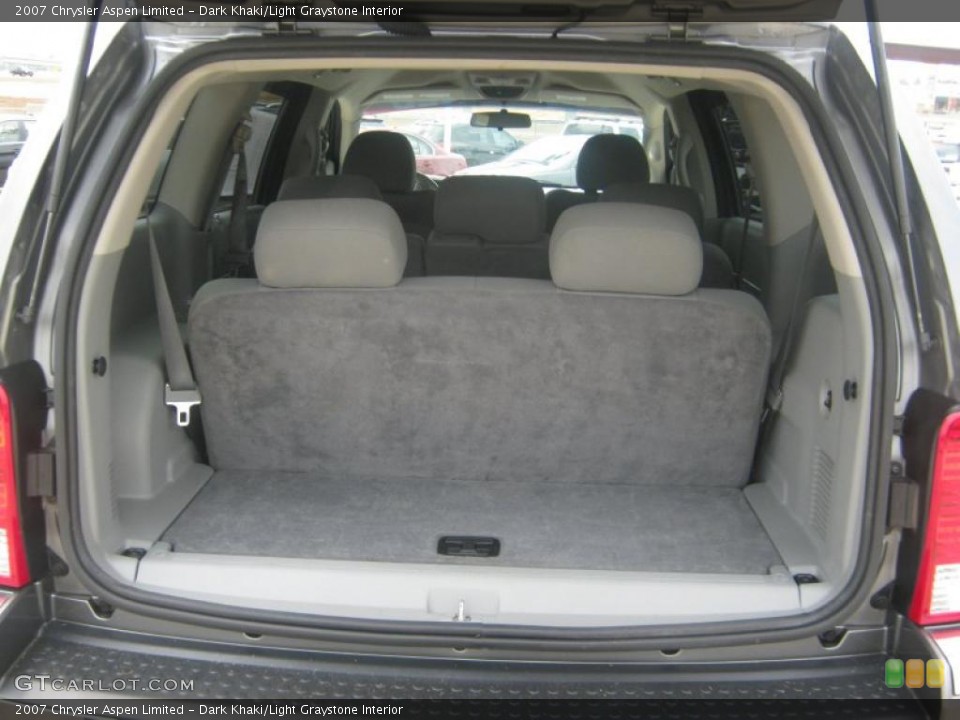 Dark Khaki/Light Graystone Interior Trunk for the 2007 Chrysler Aspen Limited #49525949