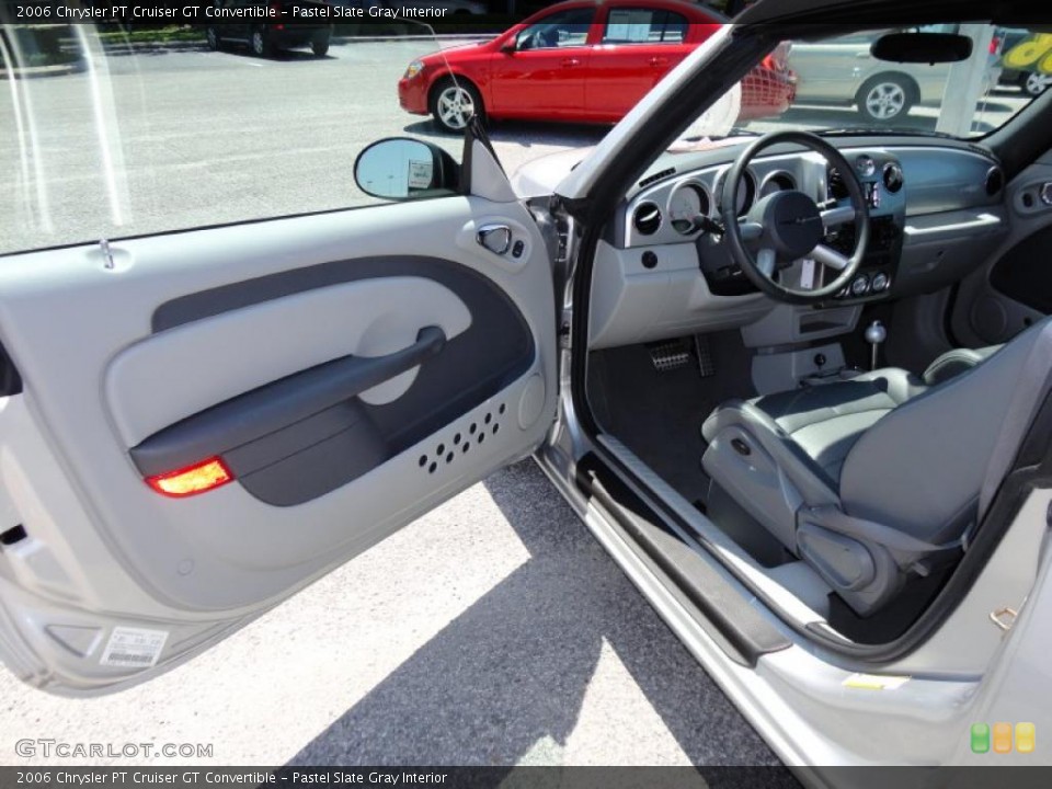 Pastel Slate Gray Interior Photo for the 2006 Chrysler PT Cruiser GT Convertible #49527479