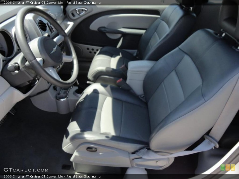 Pastel Slate Gray Interior Photo for the 2006 Chrysler PT Cruiser GT Convertible #49527494