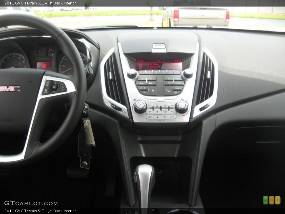 Jet Black Interior Controls for the 2011 GMC Terrain SLE #49529258