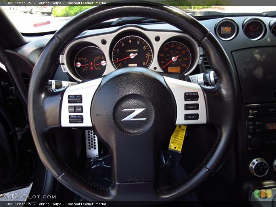 Charcoal Leather Interior Gauges for the 2006 Nissan 350Z Touring Coupe #49532663