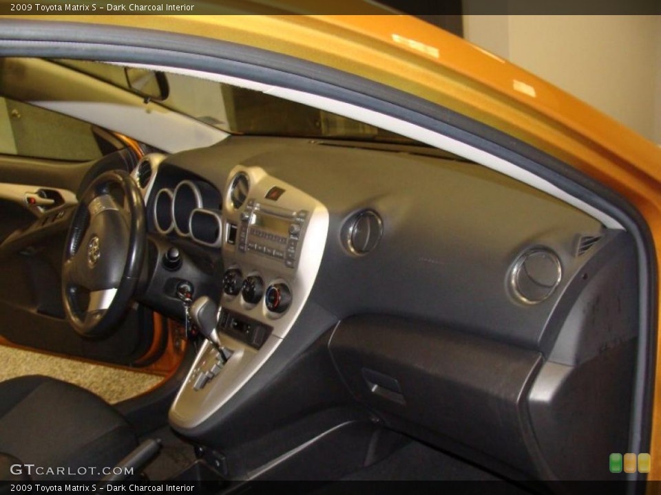 Dark Charcoal Interior Dashboard for the 2009 Toyota Matrix S #49532969