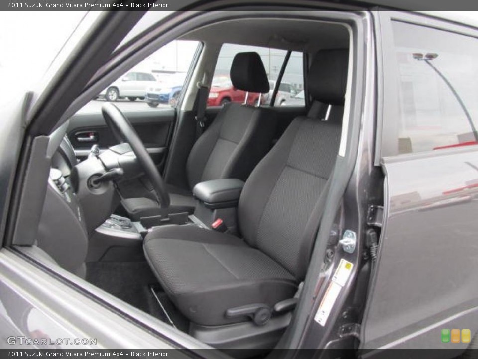 Black Interior Photo for the 2011 Suzuki Grand Vitara Premium 4x4 #49533611