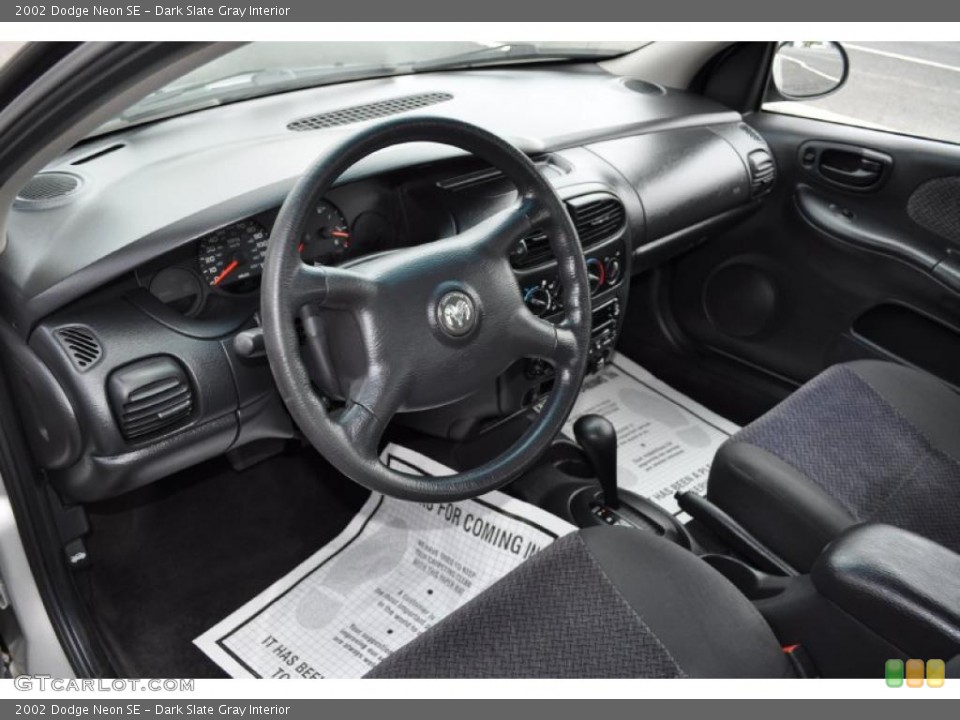 Dark Slate Gray Interior Photo for the 2002 Dodge Neon SE #49535228