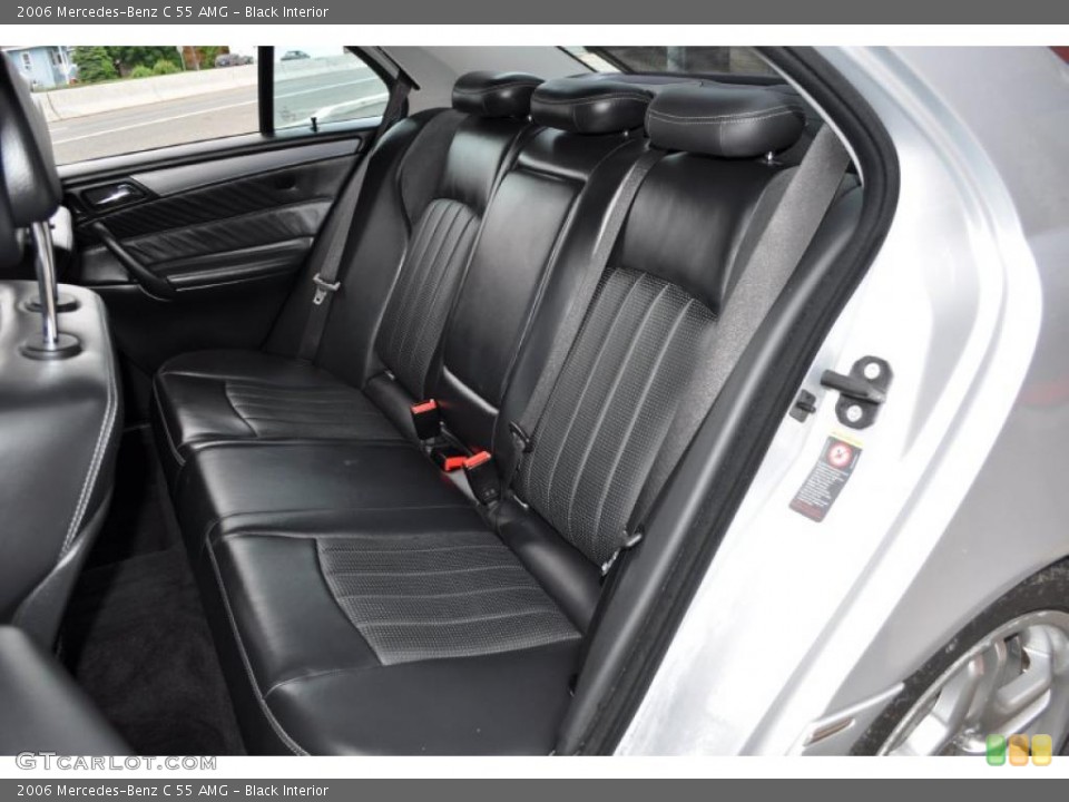 Black Interior Photo for the 2006 Mercedes-Benz C 55 AMG #49535627