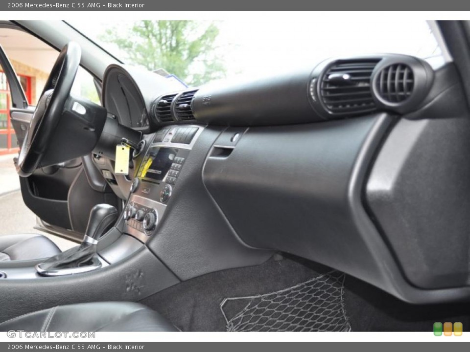 Black Interior Dashboard for the 2006 Mercedes-Benz C 55 AMG #49535708