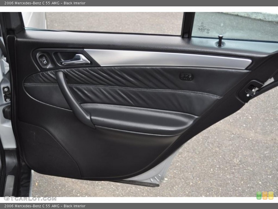 Black Interior Door Panel for the 2006 Mercedes-Benz C 55 AMG #49535738
