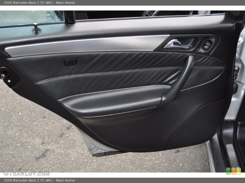 Black Interior Door Panel for the 2006 Mercedes-Benz C 55 AMG #49535750