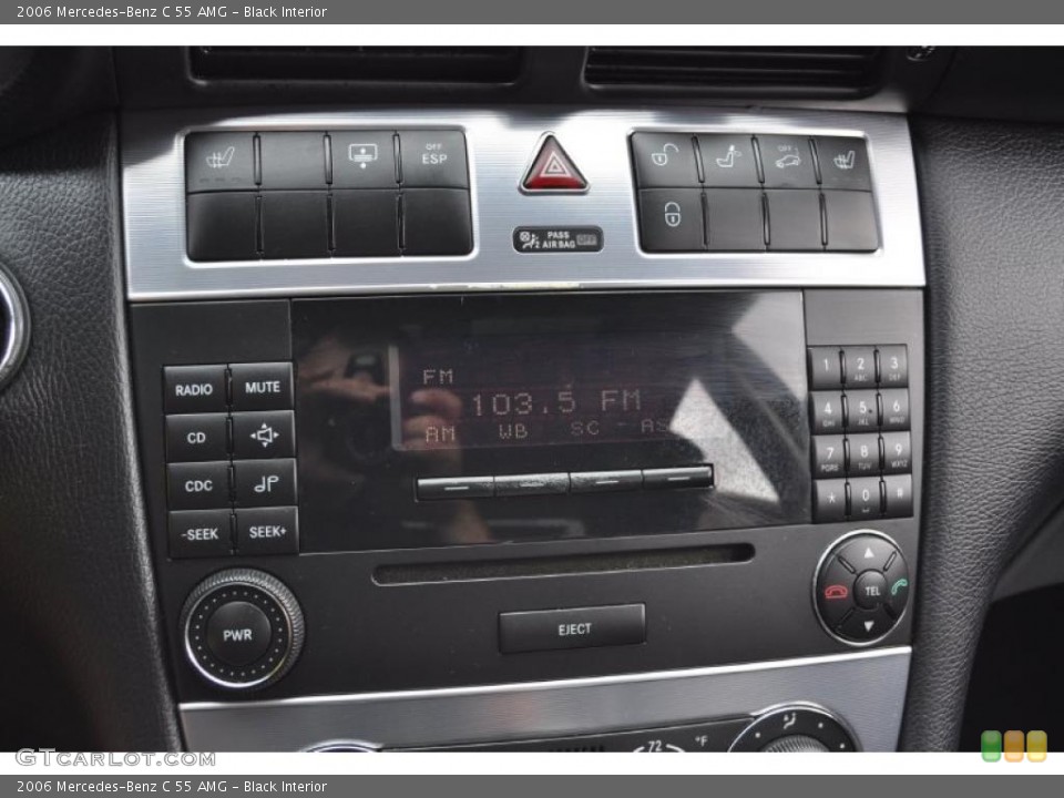 Black Interior Controls for the 2006 Mercedes-Benz C 55 AMG #49535879