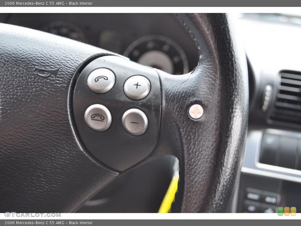 Black Interior Controls for the 2006 Mercedes-Benz C 55 AMG #49535954