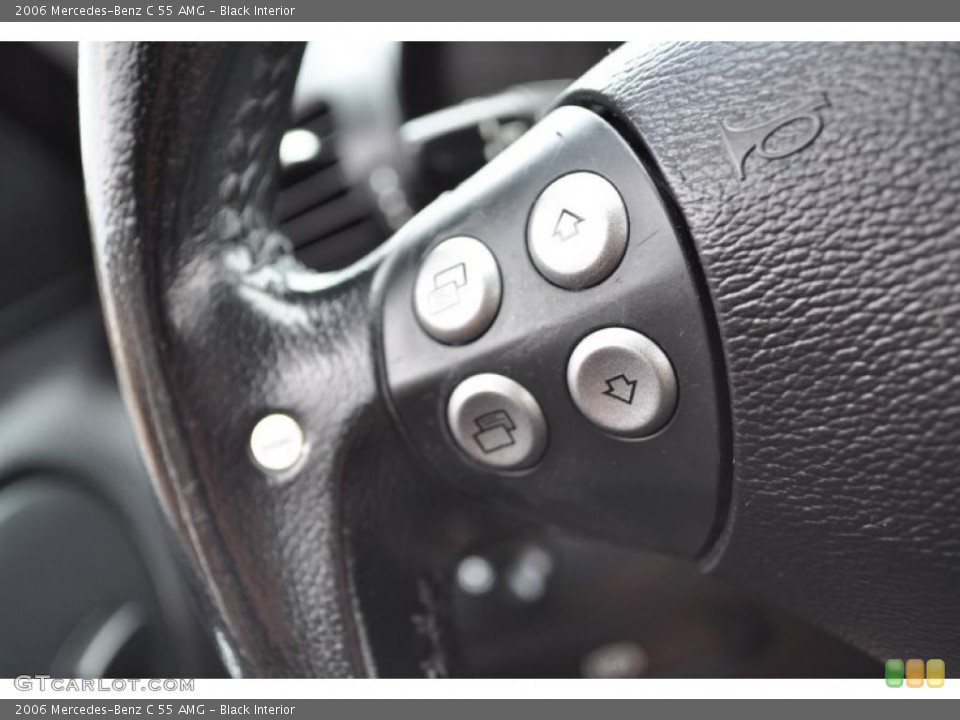 Black Interior Controls for the 2006 Mercedes-Benz C 55 AMG #49535966