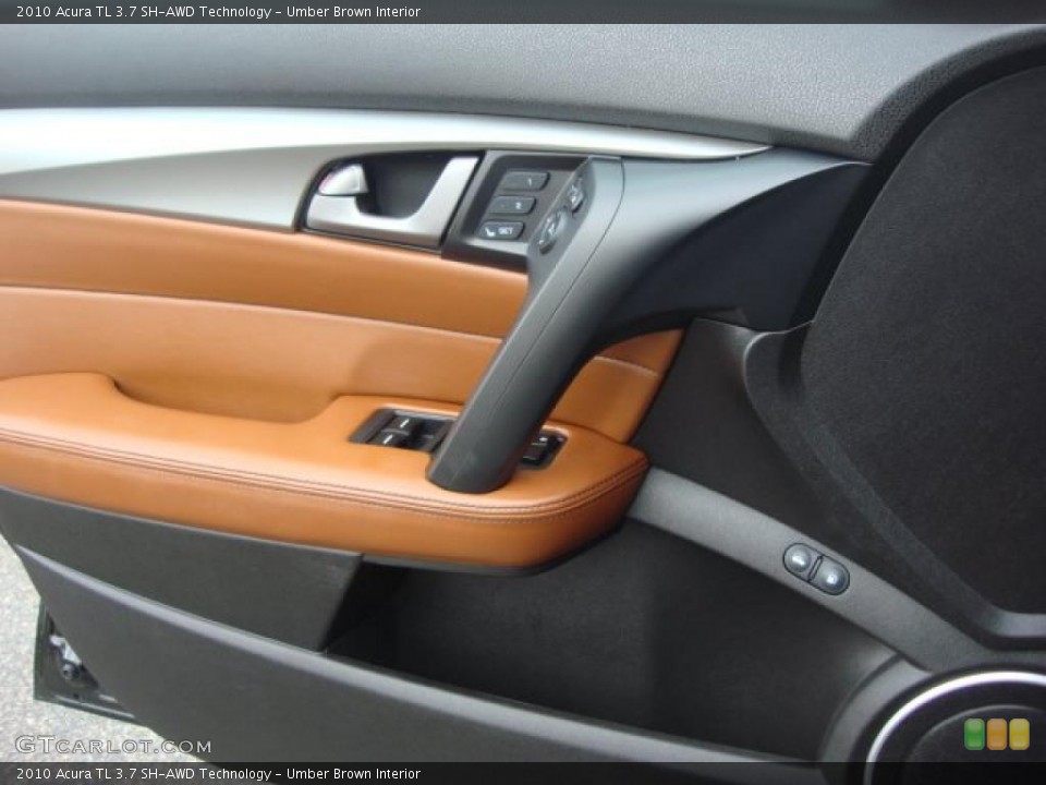 Umber Brown Interior Door Panel for the 2010 Acura TL 3.7 SH-AWD Technology #49537682