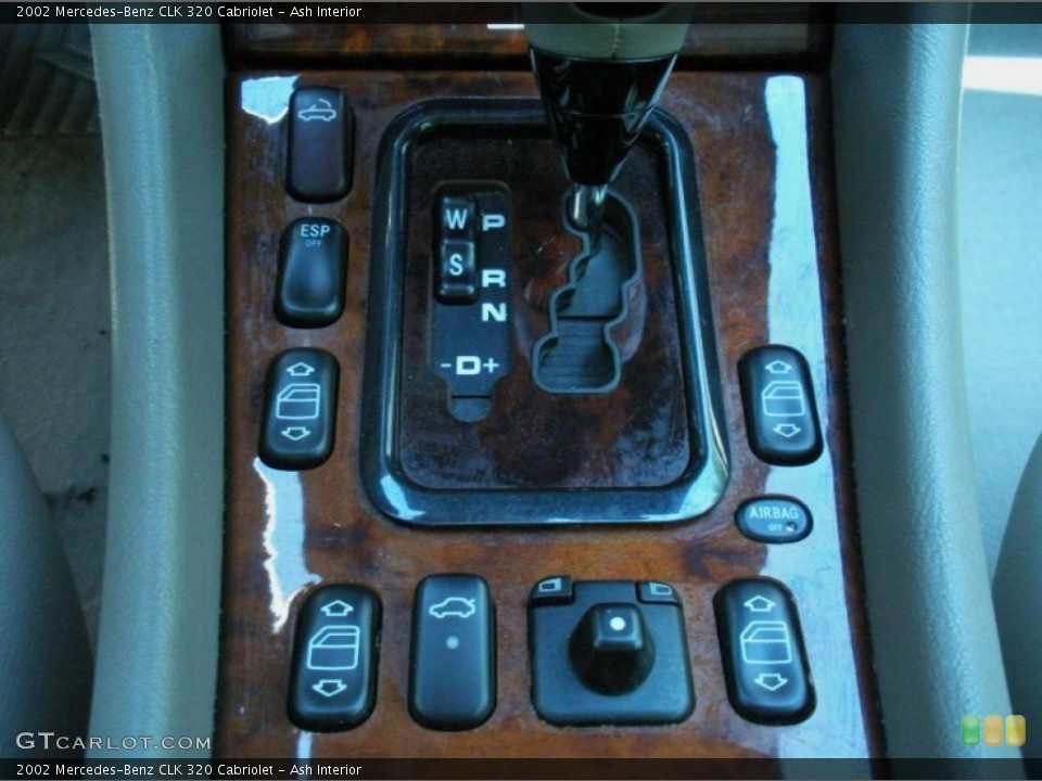 Ash Interior Transmission for the 2002 Mercedes-Benz CLK 320 Cabriolet #49540319