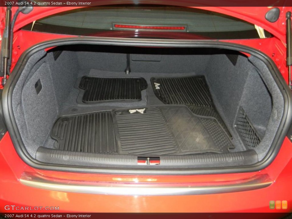 Ebony Interior Trunk for the 2007 Audi S4 4.2 quattro Sedan #49542068