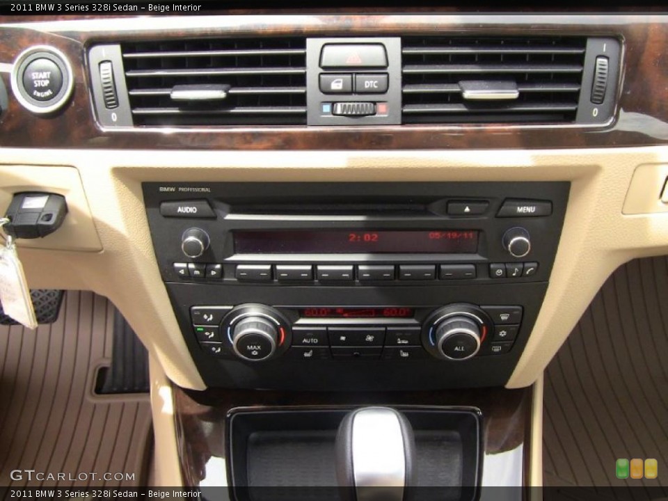 Beige Interior Controls for the 2011 BMW 3 Series 328i Sedan #49542569