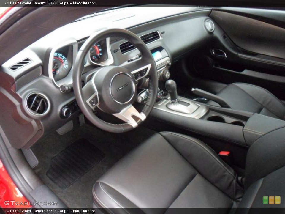 Black Interior Photo for the 2010 Chevrolet Camaro SS/RS Coupe #49543178