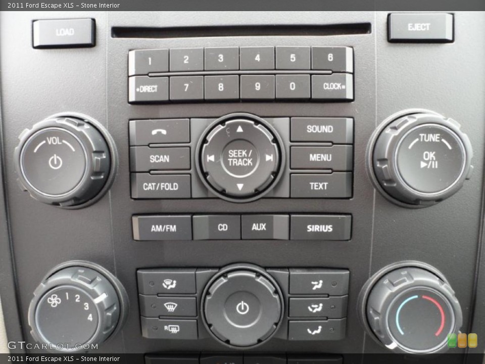 Stone Interior Controls for the 2011 Ford Escape XLS #49545125