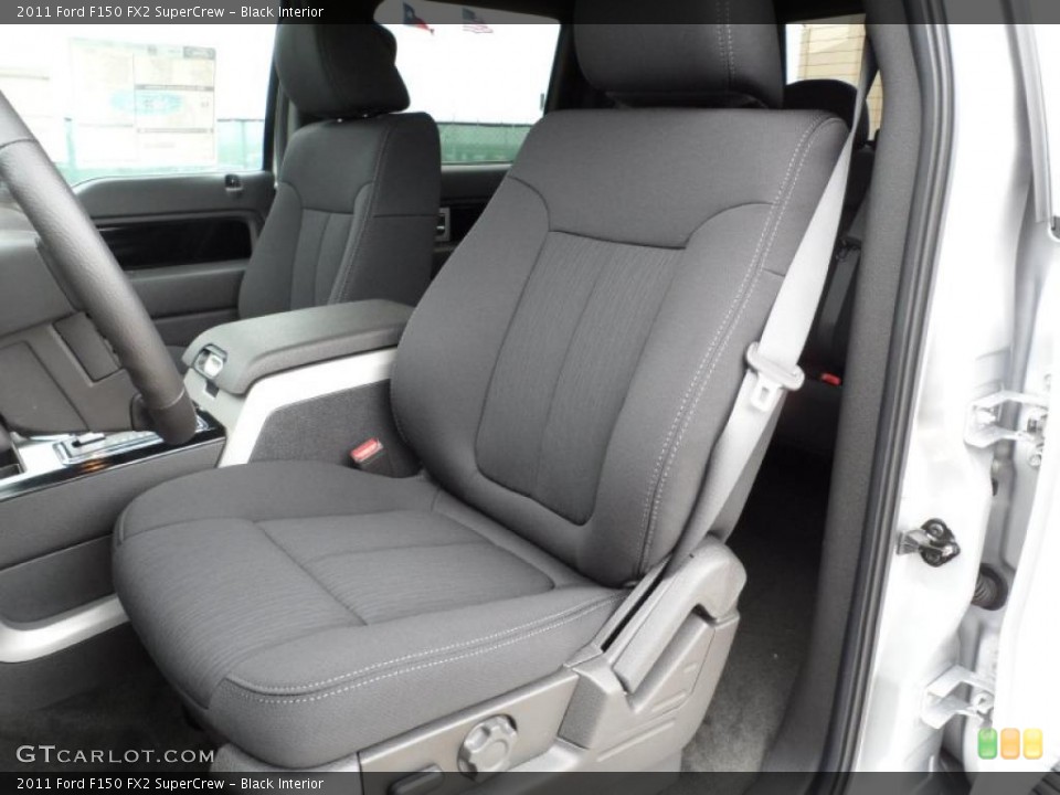 Black Interior Photo for the 2011 Ford F150 FX2 SuperCrew #49545875