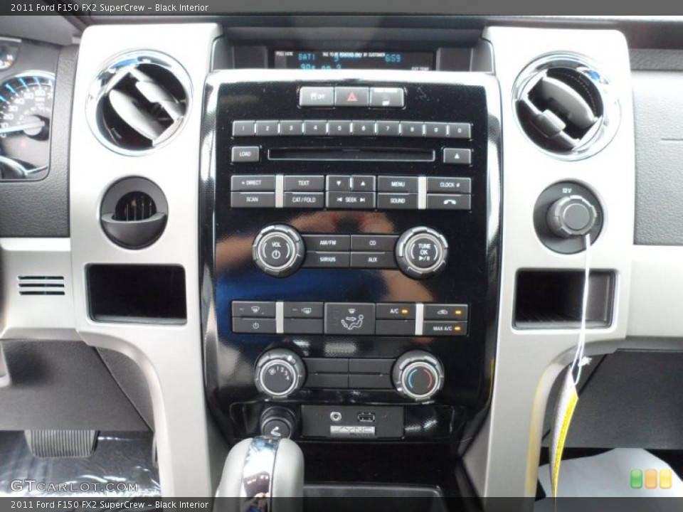 Black Interior Controls for the 2011 Ford F150 FX2 SuperCrew #49545923