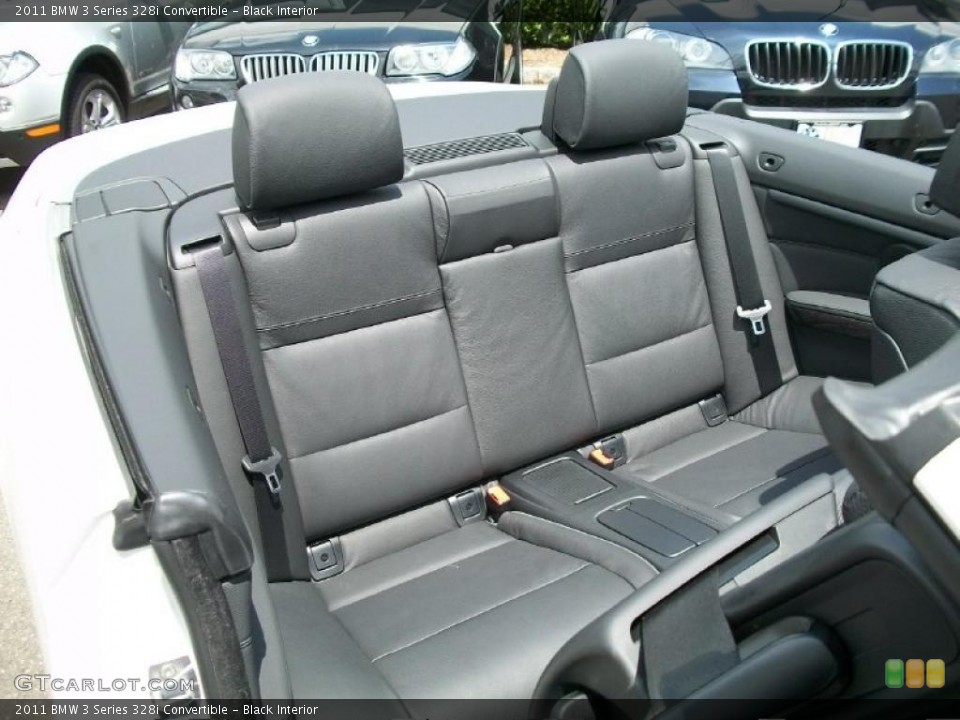 Black Interior Photo for the 2011 BMW 3 Series 328i Convertible #49548554