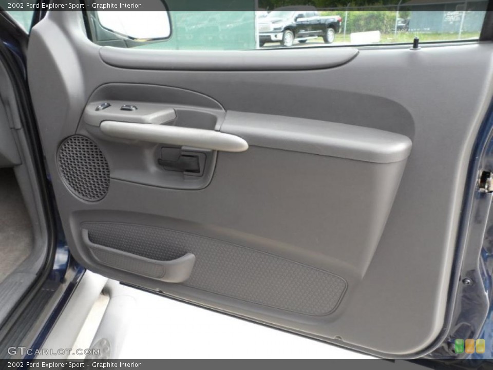 Graphite Interior Door Panel for the 2002 Ford Explorer Sport #49549046