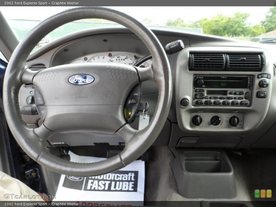 Graphite Interior Dashboard for the 2002 Ford Explorer Sport #49549112