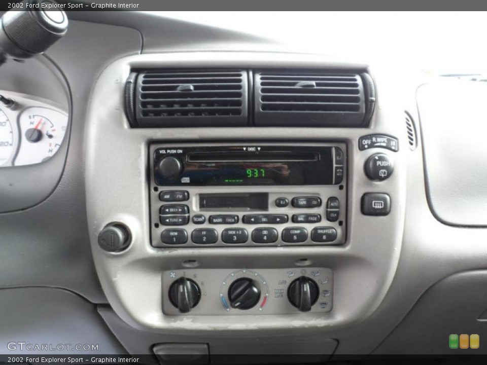 Graphite Interior Controls for the 2002 Ford Explorer Sport #49549118