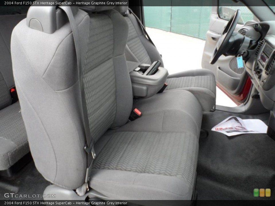 Heritage Graphite Grey Interior Photo for the 2004 Ford F150 STX Heritage SuperCab #49549409